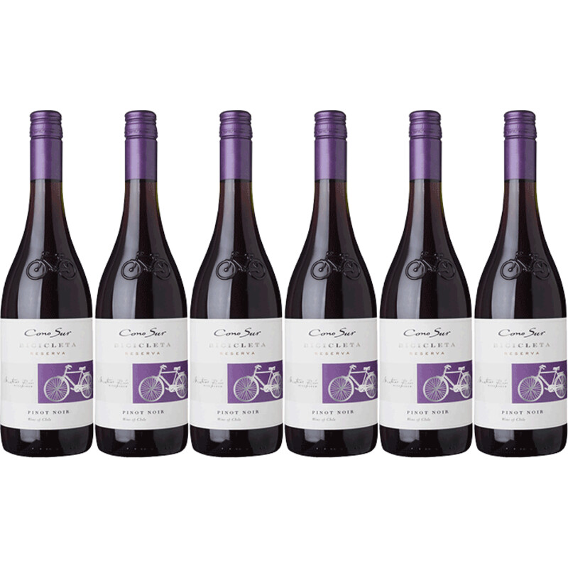 Een afbeelding van Cono Sur Bicicleta pinot noir 6 flessen