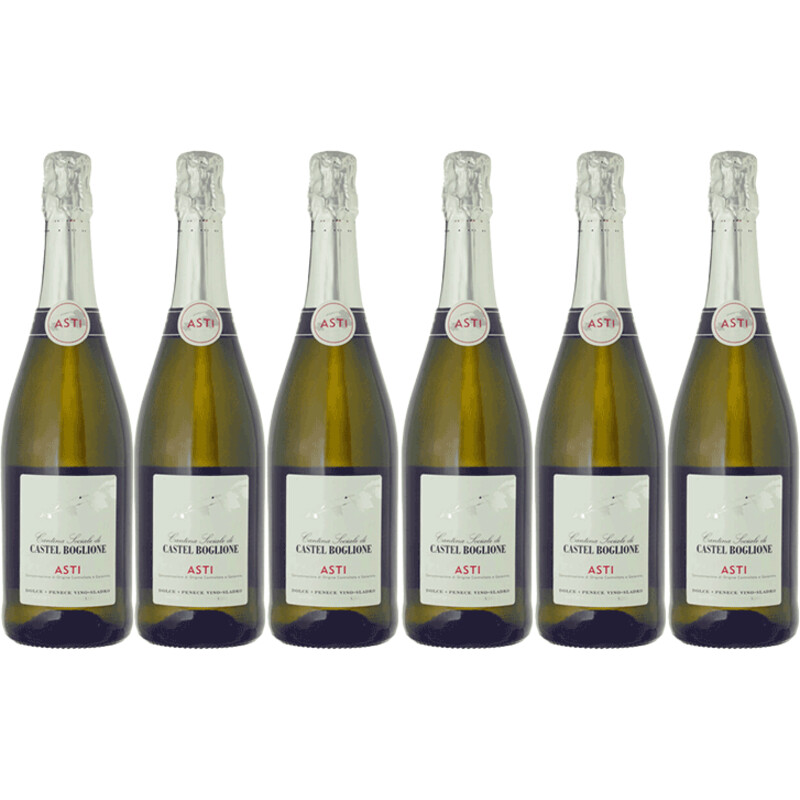 Een afbeelding van Castel Boglione Asti 6 flessen