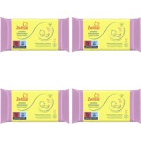 Een afbeelding van Zwitsal Sensitive Billendoekjes 4-pack