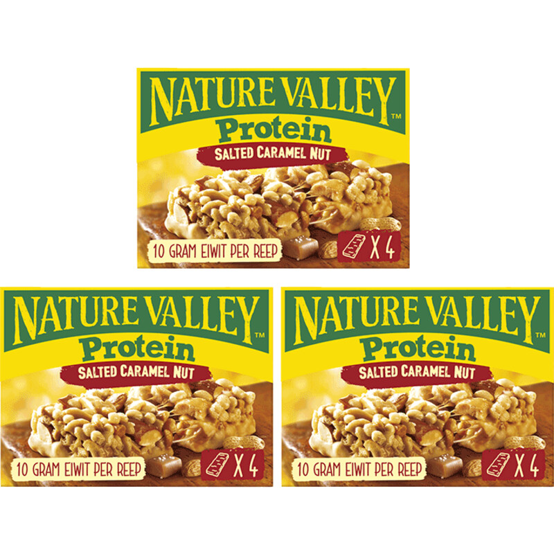 Een afbeelding van Nature Valley Protein repen 3-pack