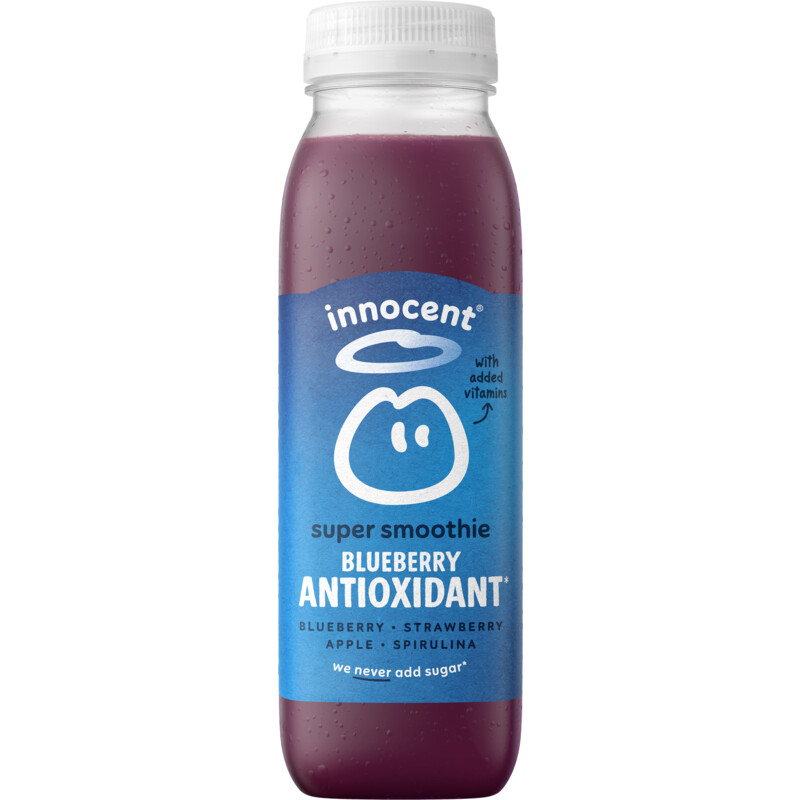 Een afbeelding van innocent Super smoothie blueberry antioxidant