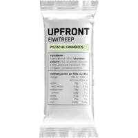 Een afbeelding van Upfront Eiwitreep pistache framboos