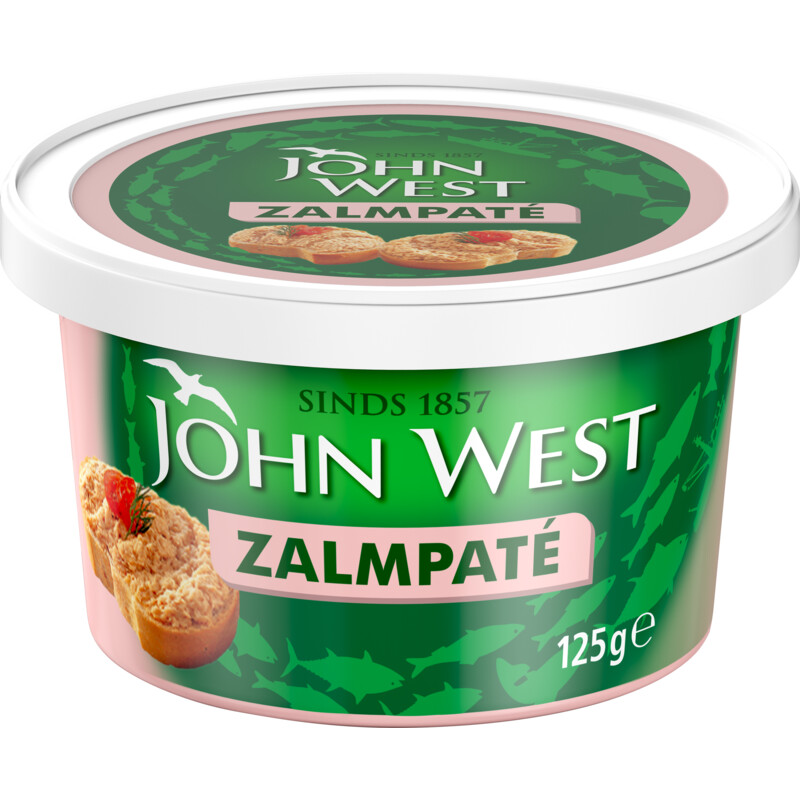 Een afbeelding van John West Vispaté zalm
