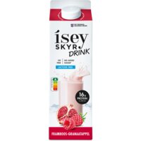 Een afbeelding van Isey Skyr drink framboos-granaatappel
