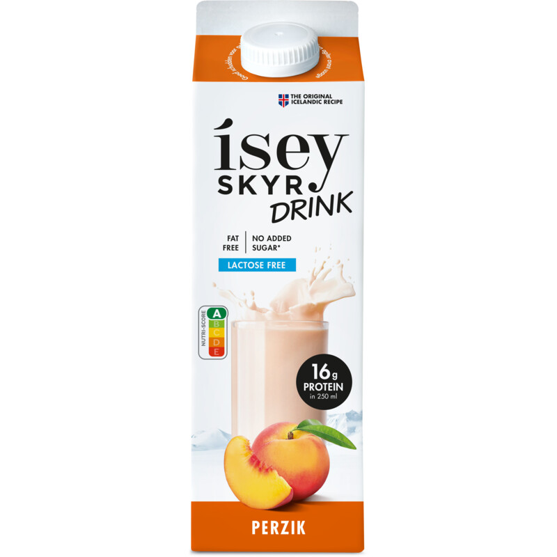 Een afbeelding van Isey Skyr drink perzik