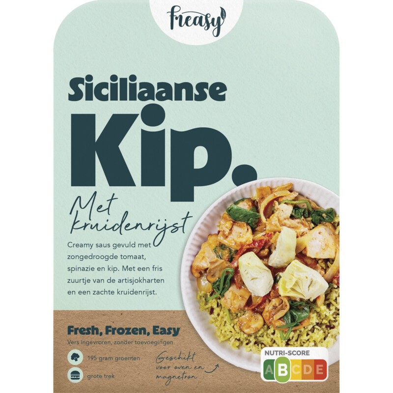Een afbeelding van Freasy Siciliaanse kip met kruidenrijst
