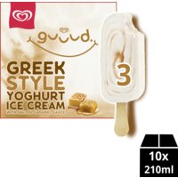 Een afbeelding van Ola Greek style yoghurt ice cream caramel