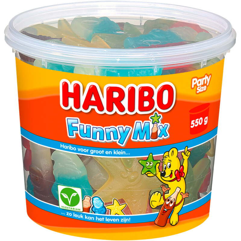 Een afbeelding van Haribo Funnymix