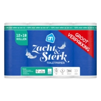 AH Toiletpapier zacht 3-laags 12=18 rollen