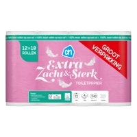AH Toiletpapier zacht 4-laags 12=18 rollen
