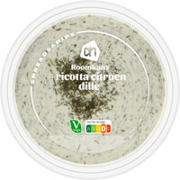 Een afbeelding van AH Roomkaas ricotta citroen dille