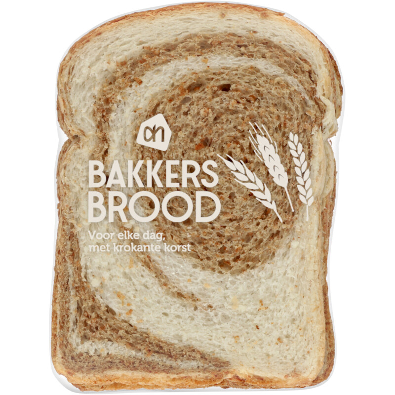 Een afbeelding van AH Bakkersbrood swirl bruin half
