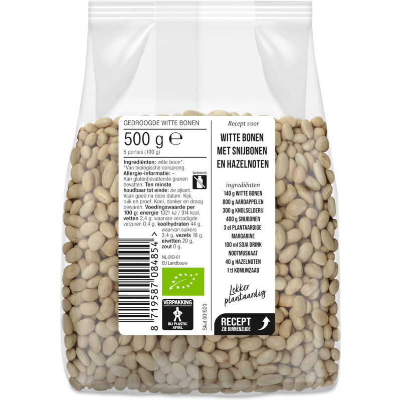 Een afbeelding van AH Terra Biologisch witte bonen