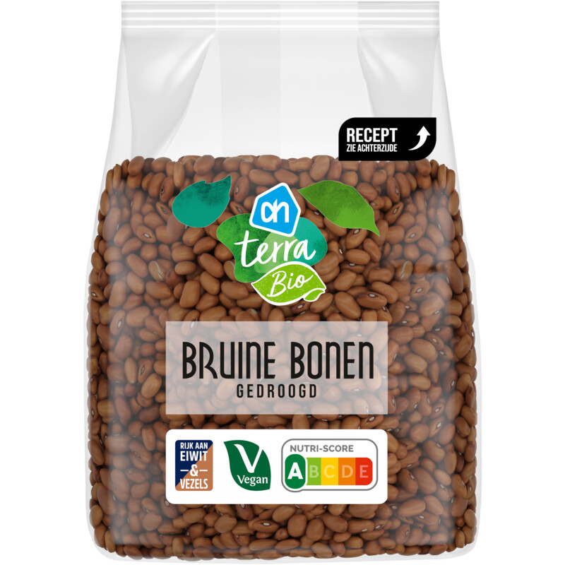 Een afbeelding van AH Terra Biologisch bruine bonen