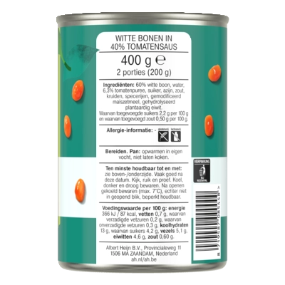 pdp-image-AH Terra Witte bonen in tomatensaus