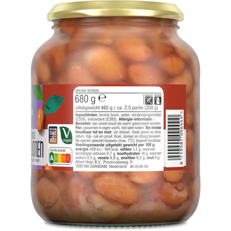 Een afbeelding van AH Terra Hollandse bruine bonen