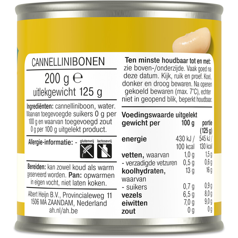 Een afbeelding van AH Terra Cannellini bonen