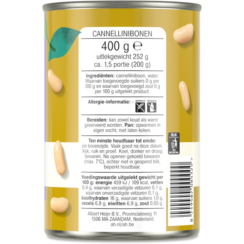Een afbeelding van AH Terra Cannellini bonen