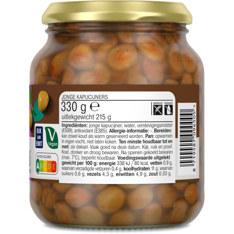 Een afbeelding van AH Terra Jonge kapucijners