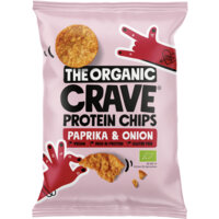 The Organic Crave Protein chips paprika onion