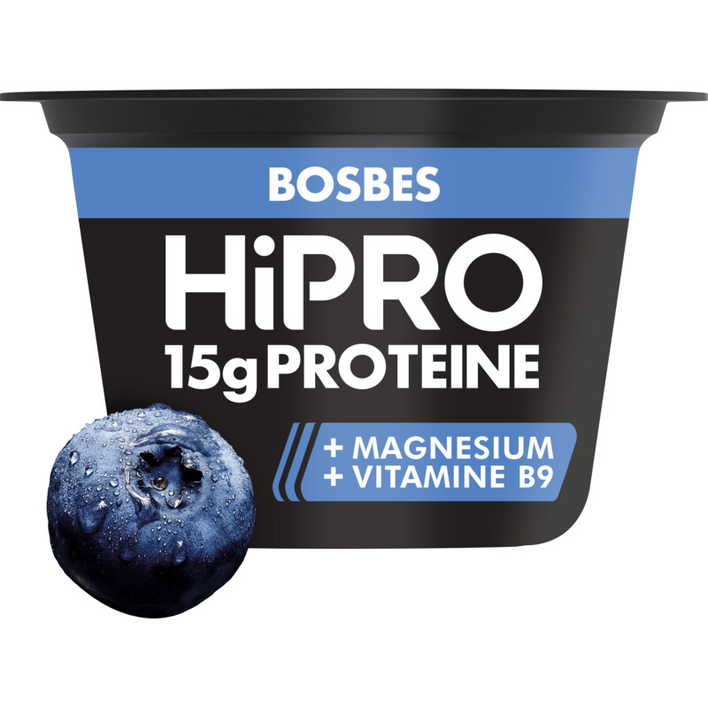 Een afbeelding van HiPRO Protein skyr stijl bosbes