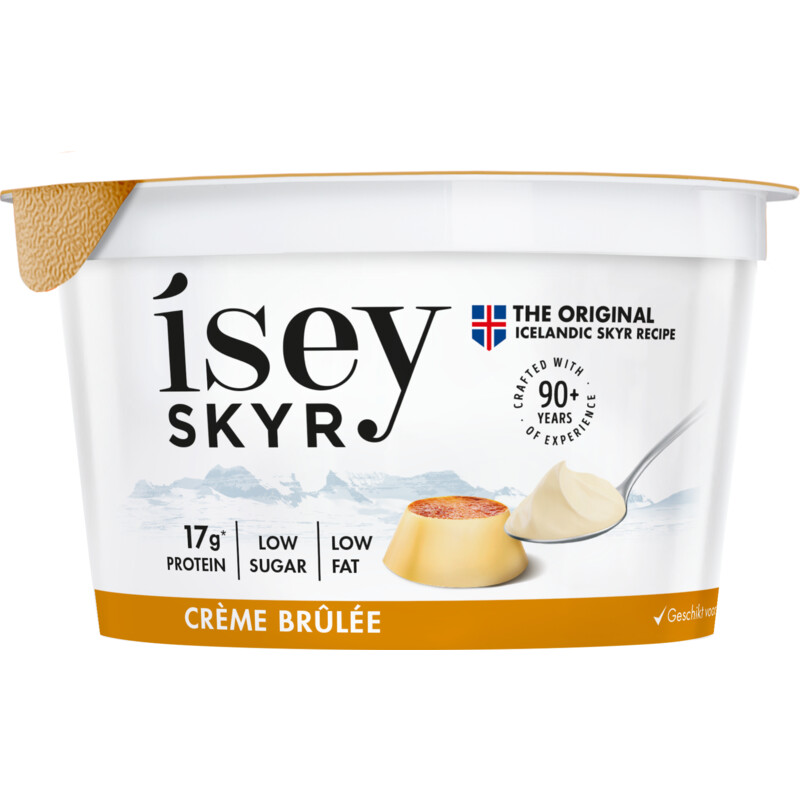 Een afbeelding van Isey Skyr crème brûlée