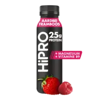 HiPRO Protein drink aardbei framboos