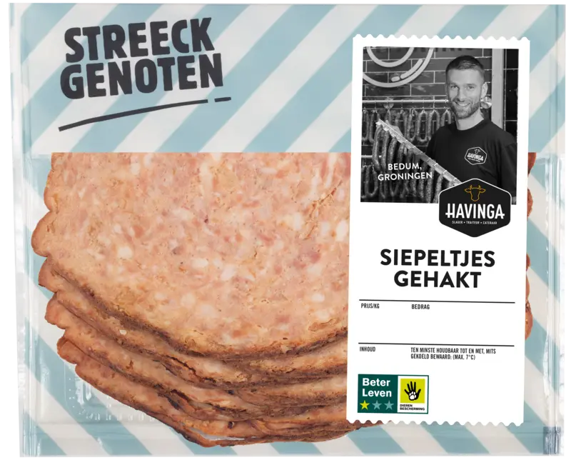 Streeckgenoten Siepeltjes gehakt