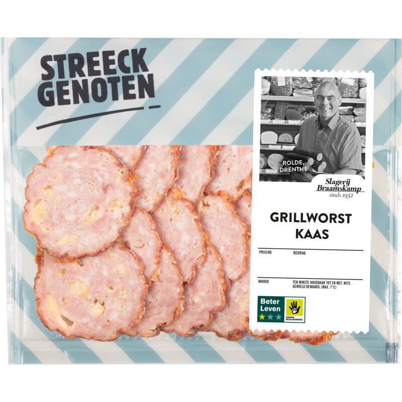 Een afbeelding van Streeckgenoten Grillworst kaas