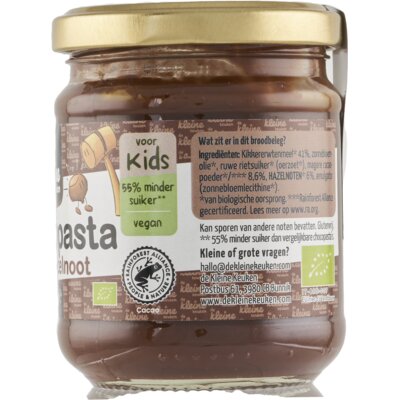 pdp-image-De Kleine Keuken Biologische chocopasta hazelnoot kids