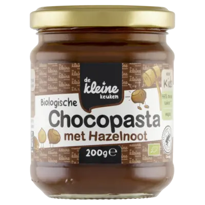 pdp-image-De Kleine Keuken Biologische chocopasta hazelnoot kids