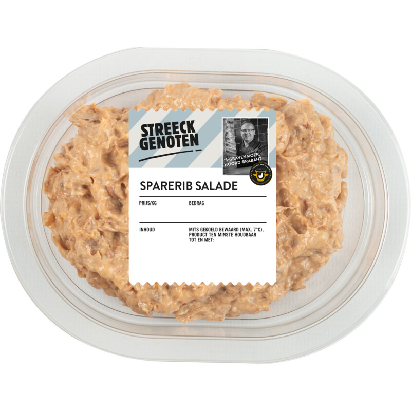 Een afbeelding van Streeckgenoten Sparerib salade