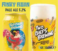 Two Chefs Brewing Funky falcon 4-pack