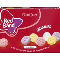 Een afbeelding van Red Band Fruit fun original 4-pack
