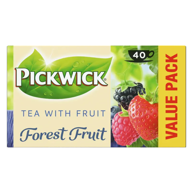 Pickwick Vruchtenthee forest fruit 40 zk.