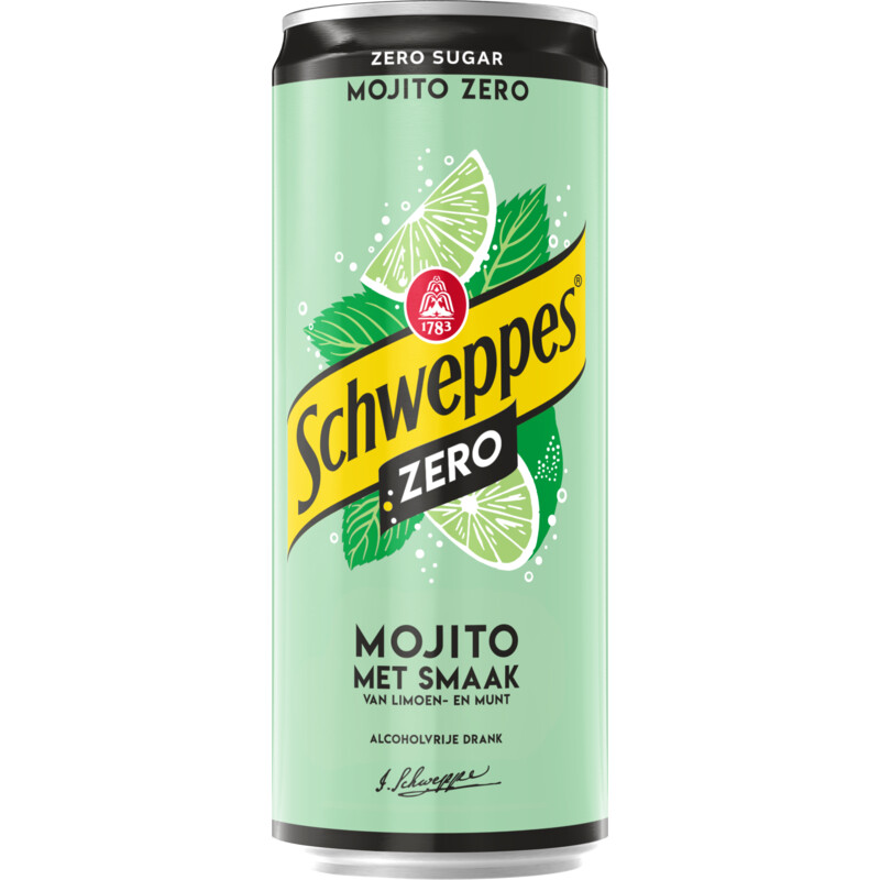 Een afbeelding van Schweppes Mojito zero