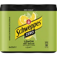 Een afbeelding van Schweppes Lemon zero 6-pack