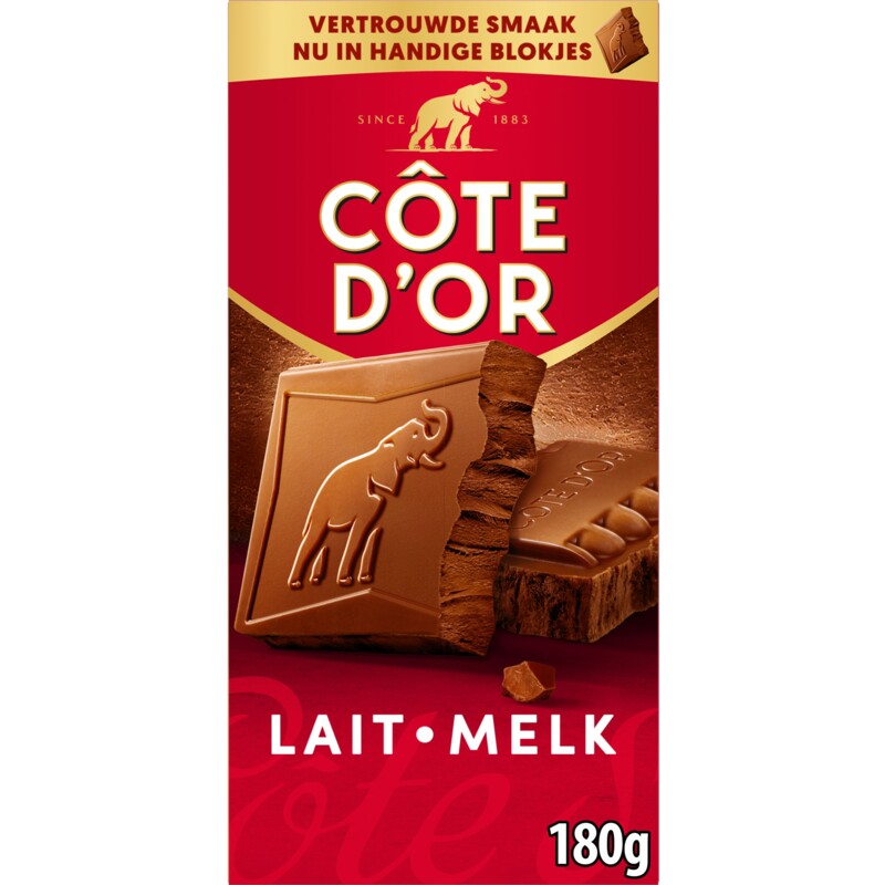 Een afbeelding van Côte d'Or Chocoladereep melk