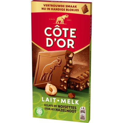 pdp-image-Côte d'Or Chocoladereep melk stukjes hazelnoot