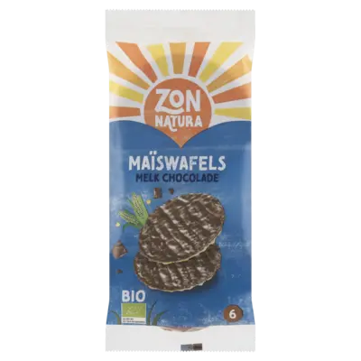 pdp-image-Zonnatura Maiswafel chocolade melk