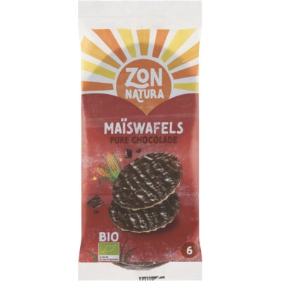 pdp-image-Zonnatura Maiswafel chocolade puur