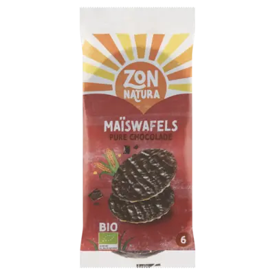pdp-image-Zonnatura Maiswafel chocolade puur