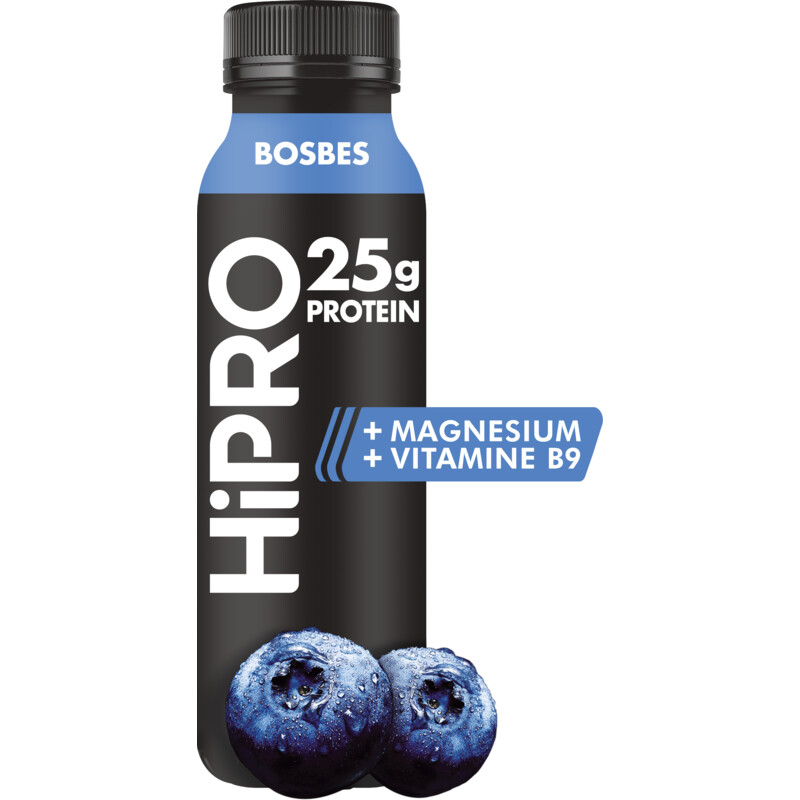 Een afbeelding van HiPRO Protein drink bosbes