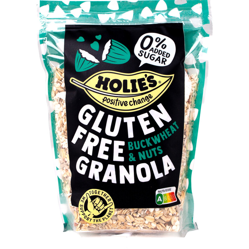 Een afbeelding van Holie's Granola buckwheat & nuts glutenfree