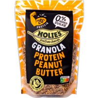 Een afbeelding van Holie's Granola protein peanut butter