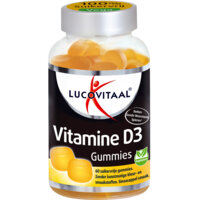 Een afbeelding van Lucovitaal Vitamine D3 gummies sinaasappelsmaak