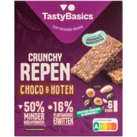 TastyBasics Crunchy repen choco & noten