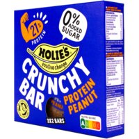 Een afbeelding van Holie's Crunchy bar protein peanut