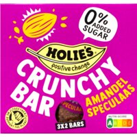 Een afbeelding van Holie's Crunchy bar amandel speculaas