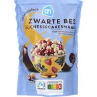 AH Chocobites zwarte bes & cheesecakesmaak